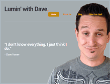 Tablet Screenshot of dave.varnerific.com